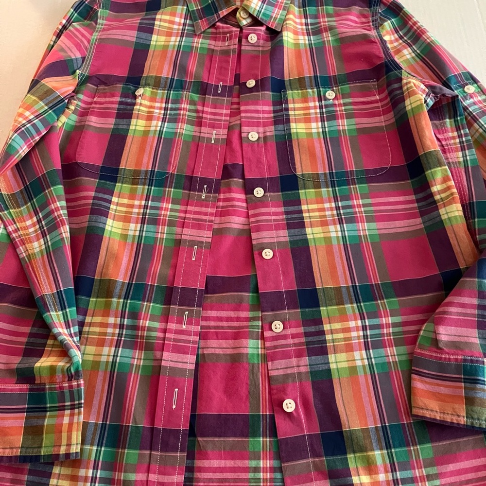 Ralph Lauren Summer Plaid Shirt - Picture 4 of 8